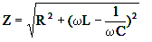series rlc formula