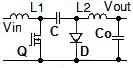 Cuk converter diagram